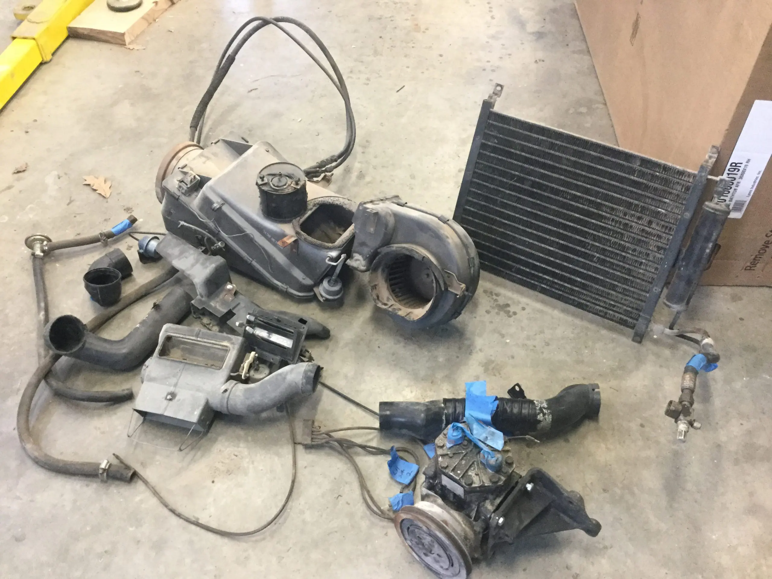 1970 Mustang AC unit