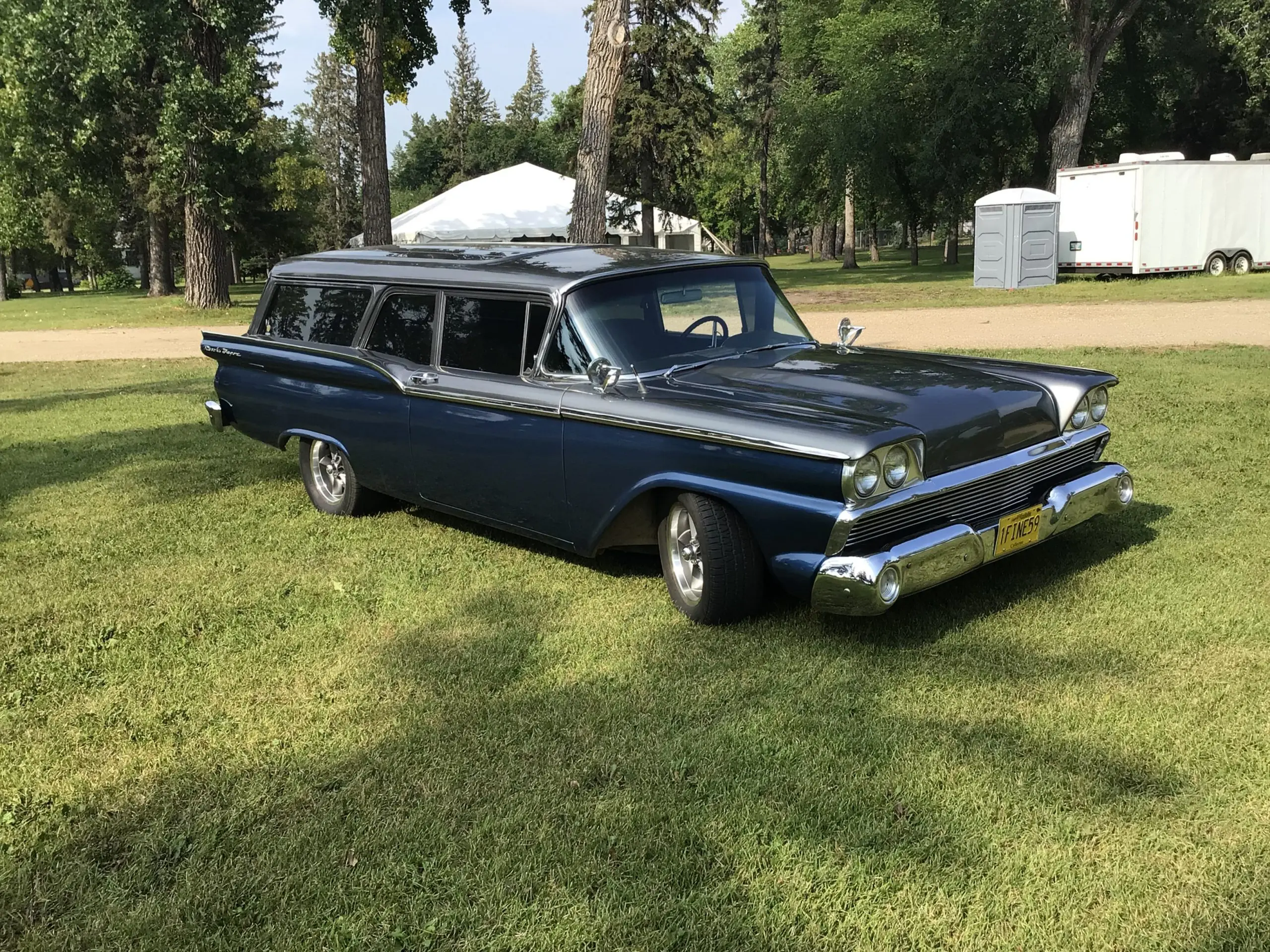 1959 FORD 2DR RANCH WAGON