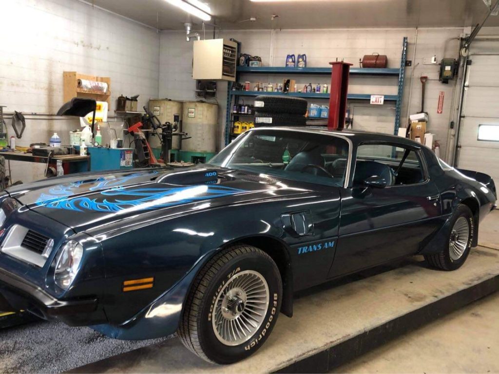 Stellar Blue 1975 Trans Am