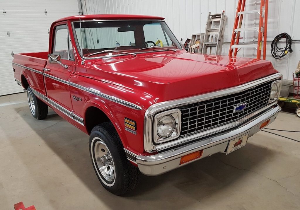 1972 Chevrolet Reg Cab 4 x 4 Pickup