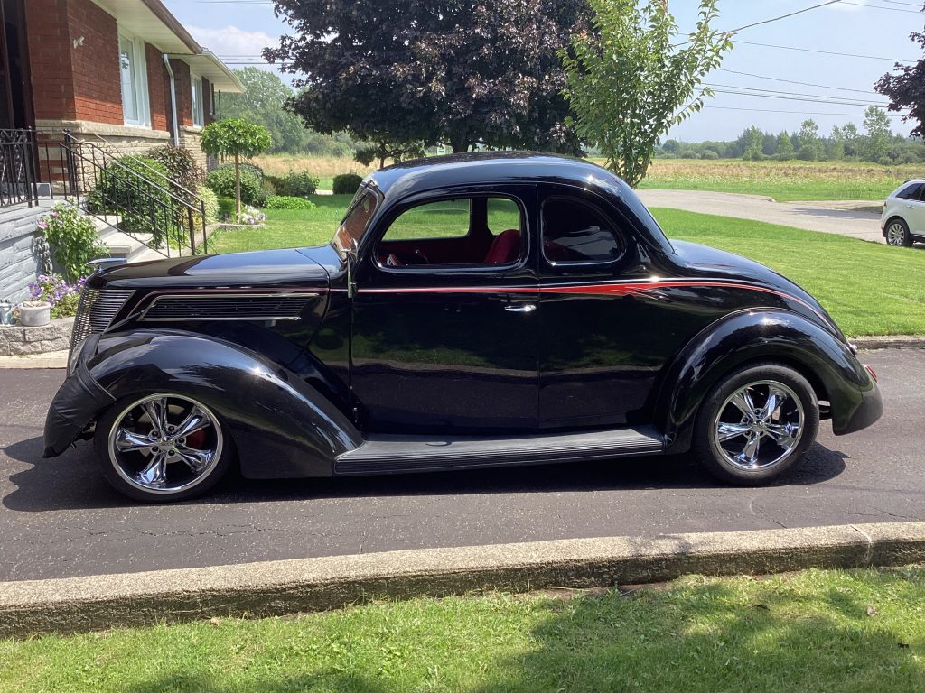 1937 Ford 5 Window Coupe All Steel Body