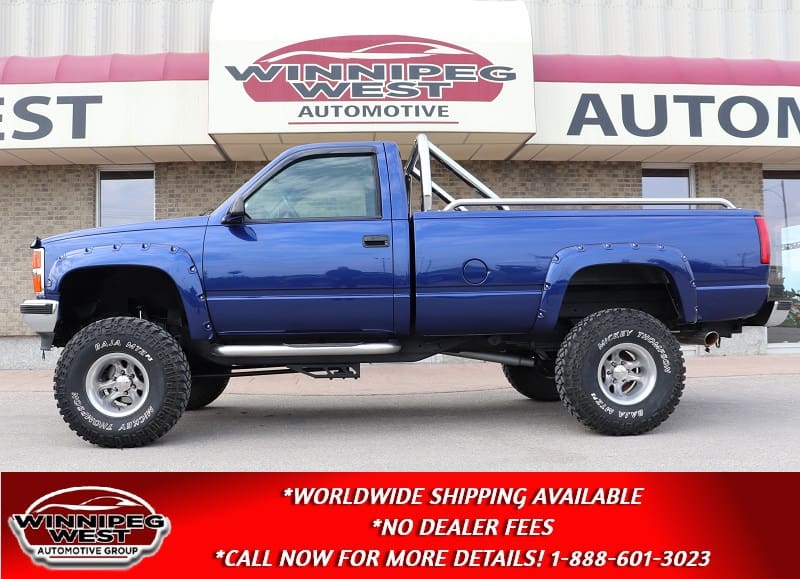 1990 Chevrolet 1500 Pickup BIG LIFTED REG CAB 4X4, RESTORED